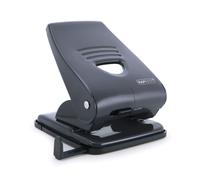Rapesco PF800AB1 Heavy Duty 835 2-Hole Metal Punch, 40 Sheet Capacity, Black Bla