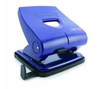 Rapesco PF827PL2 827-P 2-Hole Punch, 30 Sheet Capacity, Blue