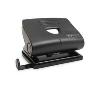 Rapesco 2 Holes Hole Punch Plastic, Metal 22 Sheets 820-P Black