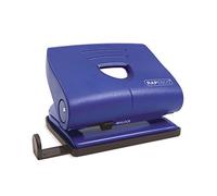 Rapesco PF8700L1 820-P 2-Hole Punch, 22 Sheet Capacity, Blue