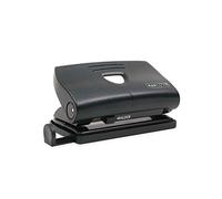 Rapesco PF87S0B1 810-P 2 Hole Punch, 12 Sheet Capacity, Black