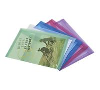 Rapesco Eco Popper Wallet A4 + Assorted (Pack of 5) 1039