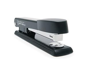 Rapesco R54500B2 Marlin Full Strip Metal Stapler, Black | Germ-Savvy Antibacterial Protection