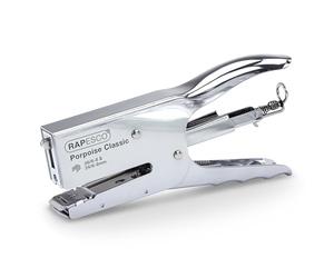Rapesco R81000A3 Porpoise Classic Stapling Plier, 45 Sheet Capacity | Chrome
