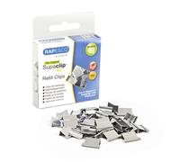 Rapesco RC4050SS Supaclip 40 Stainless Steel Refill Clips, Pack of 50