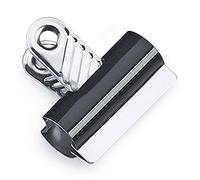 Rapesco RCB060B1 60 mm Letter Clips, Black, Pack of 10