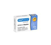 Rapesco S11661Z3 26/6mm (No.56) Galvanised Staples, Box of 1000