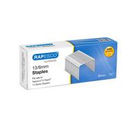 Rapesco S13060Z3 Type 13/6 mm Galvanised Tacker Staples, Pack Of 5000