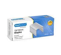 Rapesco S13100Z3 13/10 mm Galvanised Staples, Box of 5000