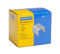 Rapesco S92310Z3. Type: Staples pack Staple leg length: 1 cm Capacity: 4000 staples. Package width: 80 mm Package depth: 62 mm Package height: 59 mm