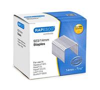 Rapesco S92314Z3 Type 923/14 mm Galvanised Heavy Duty Staples, 4000 Staples