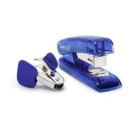 Rapesco See Through Half Strip Stapler with R4 Safety Remover - Blue