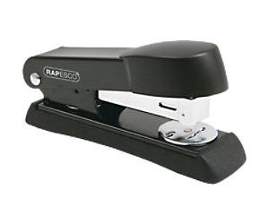 Rapesco Stapler A52600B3 Half strip 24/6 Black 20 Sheets Metal