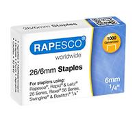 Rapesco 26/6 Staples (Pack-1000)- you get 5