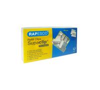 Rapesco Supaclip 60 document clip Stainless steel 100 pc(s)