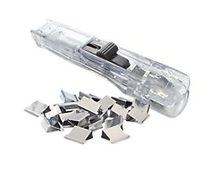 Rapesco Supaclip Clip Dispenser Metal, Plastic Silver 21 mm