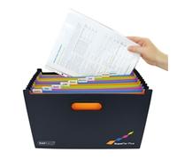 Rapesco Supafile Plus Expanding File A4 Assorted