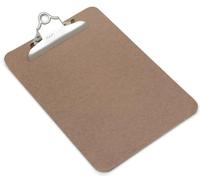 Rapesco VHBCB003 Heavy Duty Hardboard Clipboard, A4+, Brown