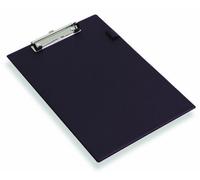 Q-Connect PVC Single Clipboard Foolscap Black Ref KF01296