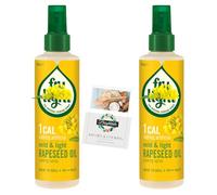 Rapeseed Oil Bundle with Fry Light Rapeseed Oil Spray 190ml 2 Pack + Brightdale Kitchen Booklet
