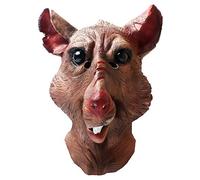 RAPGET Rat Splinter Latex Animal Mouse Monster Mask - Novelty Halloween Costume Party Mask