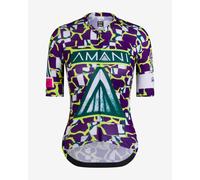 Rapha Amani Pro Team Training Jersey short sleeve lilac multicolour Women - M