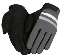 Rapha Brevet Reflective Gloves Grey And Black In Size: Large, BLK New With Tags