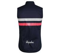 Rapha Brevet Wind Gilet M Dark Navy / Hi-Vis Pink