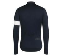 Rapha Classic Long Sleeve Jersey M Dark Navy / White / Light Blue