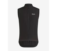 Rapha Core black vest white logo - L