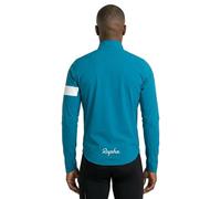 Rapha Core Rain Jacket M Teal Blue / White