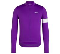 Rapha - Core Thermal Long Sleeve Jersey - Cycling jersey size XL, purple