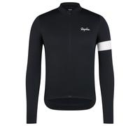 Rapha Core Thermal Long Sleeve Jersey Black XS Men XS Black / White