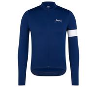 Rapha - Core Thermal Long Sleeve Jersey - Cycling jersey size XS, blue