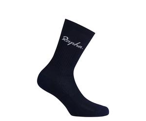 Rapha Cotton Crew Socks in Night Sky and Basic White S