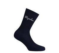 Rapha Cotton Crew Socks in Night Sky and Basic White XL