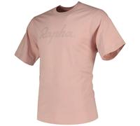 Rapha Cotton Large Logo Short Sleeve T-shirt S Blush Pink / Blush Pink
