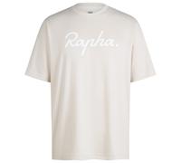 Rapha Cotton Large Logo Short Sleeve T-shirt White L Men