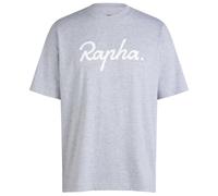 Rapha Cotton Large Logo Short Sleeve T-shirt Grey S Men