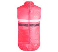 Rapha Brevet Gilet Pink S Men S High-Vis Pink / Dark Navy / White