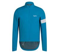 Rapha Men's Core Rain Jacket III in Teal Blue and White XL