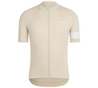 Rapha Men's Core Short Sleeve Cycling Jersey in Bone and White XS