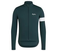 Rapha Men's Core Winter Jacket in Forest Green and White S