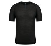 Rapha Men's Merino Lightweight Short Sleeve Base Layer in Black L