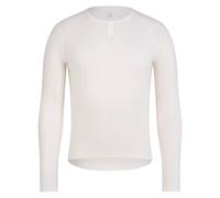 Rapha Men's Merino Long Sleeve Base Layer in Cream and White M