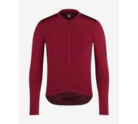 Rapha Pro Team Long Sleeve Jersey Burgundy - S