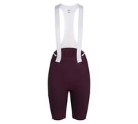 Rapha Women's Brevet Element Cargo Bib Shorts in Plum and White XS