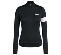 Rapha - Women's Core Thermal Long Sleeve Jersey - Cycling jersey size M, black