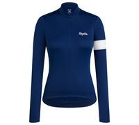 Rapha - Women's Core Thermal Long Sleeve Jersey - Cycling jersey size XXS, blue