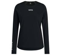 Rapha - Women's Trail Finale Windblock Jersey - Cycling jersey size XS, black